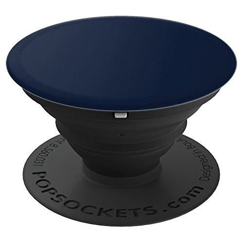 Solid Plain Color Midnight Blue Blank - PopSockets Grip and Stand for Phones and Tablets