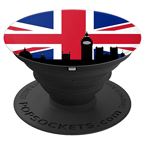 UK Great Britain Flag England Union Jack - PopSockets Grip and Stand for Phones and Tablets