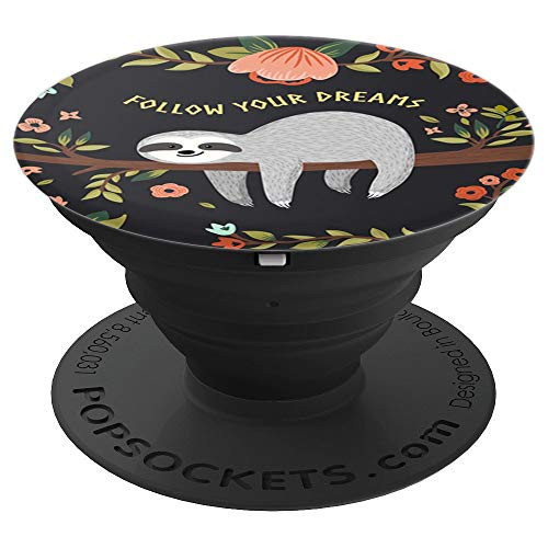 Cute Sloth Jungle Funny Animal Tropical - PopSockets Grip and Stand for Phones and Tablets Cute Sloth Jungle Funny Animal Tropical - PopSockets Grip and Stand for Phones and Tablets