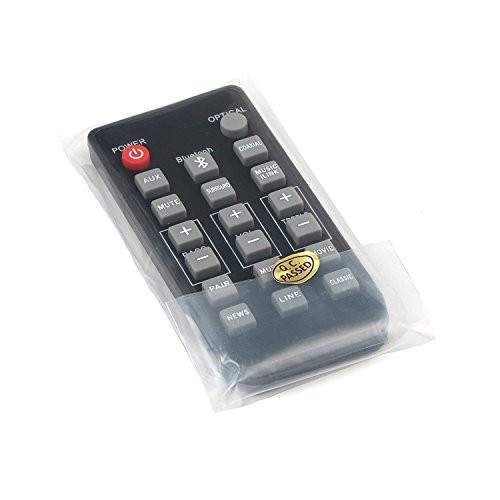 New Remote Control Replacement for Philips Sound Bar 996510054954, 996510050576, 996510063326 CSS2123 CSS2123B/F7 CSS2133B/F7 CSS2133 Model with CR2025 Battery Inside