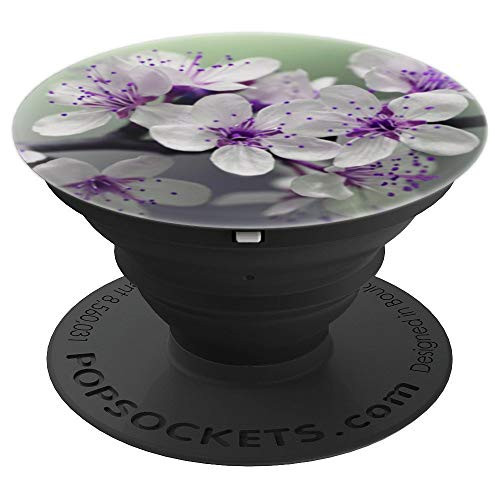 Spring Flowers Lovers Purple Blossoms Gift for Mothers Day - PopSockets Grip and Stand for Phones and Tablets Spring Flowers Lovers Purple Blossoms Gift for Mothers Day - PopSockets Grip and Stand for Phones and Tablets