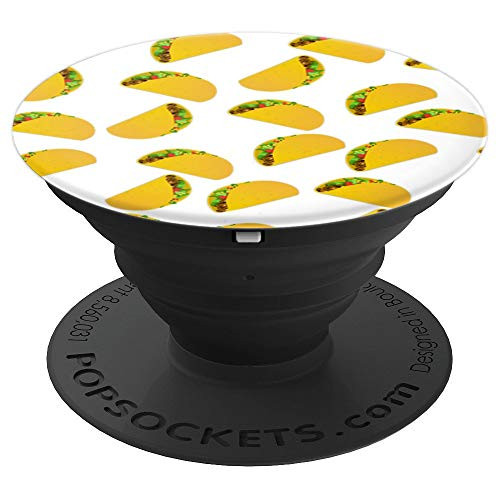 Tacos texture Taco Lover - PopSockets Grip and Stand for Phones and Tablets