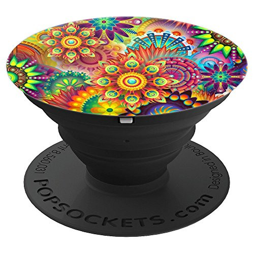 Painting Psychedelic Abstract Watercolor Paint Vector Artist - PopSockets Grip and Stand for Phones and Tablets