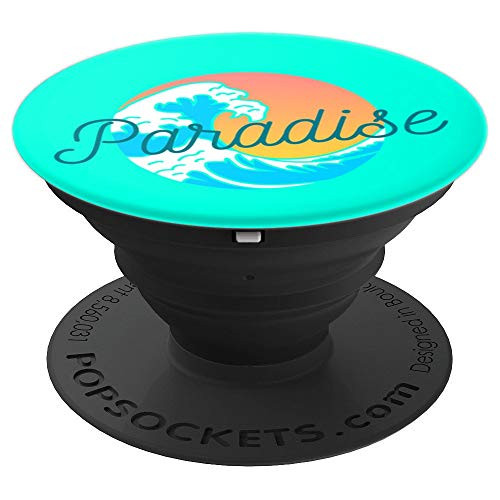 Ocean Wave Sunset Paradise Summer Gift - PopSockets Grip and Stand for Phones and Tablets