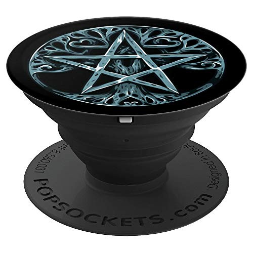 Wiccan Paganism Witch Pentagram Pentacle - PopSockets Grip and Stand for Phones and Tablets
