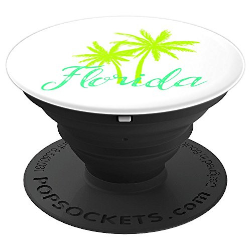 Palm Tree Florida souvenir Summer Phone Grips - PopSockets Grip and Stand for Phones and Tablets