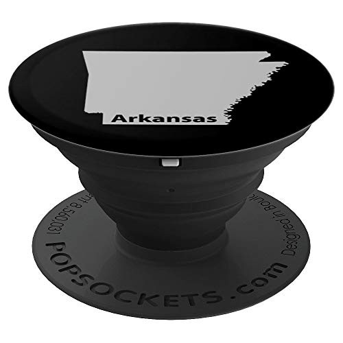 Arkansas State Map - PopSockets Grip and Stand for Phones and Tablets