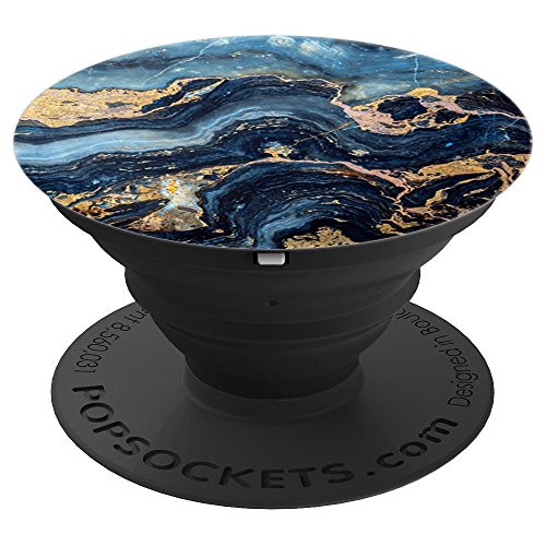 Gold Agate Marble - PopSockets Grip and Stand for Phones and Tablets