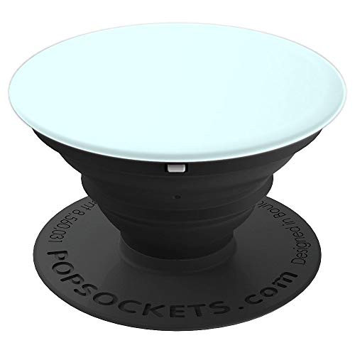 Light Blue Sky Pop Socket Pastel Blue Teal Solid Color - PopSockets Grip and Stand for Phones and Tablets