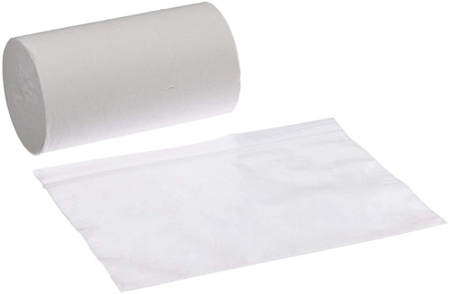 2 Ply Tissue-On-The-Go Coreless Toilet Paper Roll (Pack of 6  Rolls, 225 Sheets per Roll)