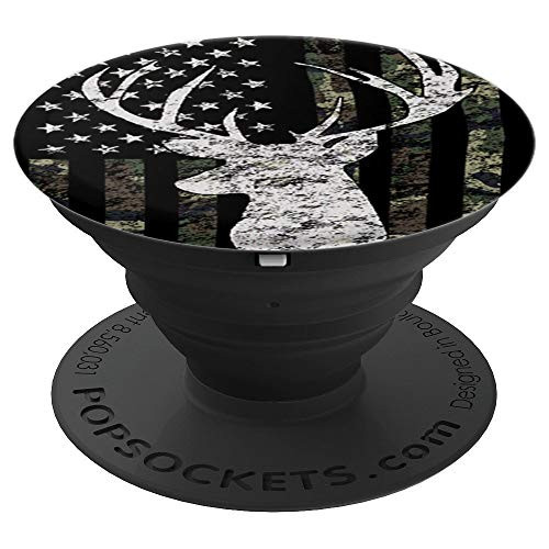 Buck Deer Hunting Camouflage Flag - PopSockets Grip and Stand for Phones and Tablets Buck Deer Hunting Camouflage Flag - PopSockets Grip and Stand for Phones and Tablets
