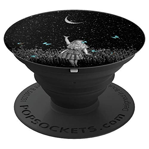 Wonderland Smiling Starry Night - Alice In Wonderland - PopSockets Grip and Stand for Phones and Tablets Wonderland Smiling Starry Night - Alice In Wonderland - PopSockets Grip and Stand for Phones and Tablets