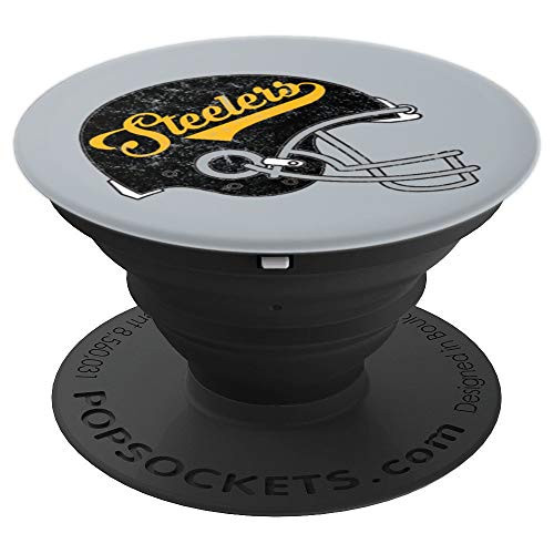 American Football Grip Pittsburgh Phone Holder - PopSockets Grip and Stand for Phones and Tablets