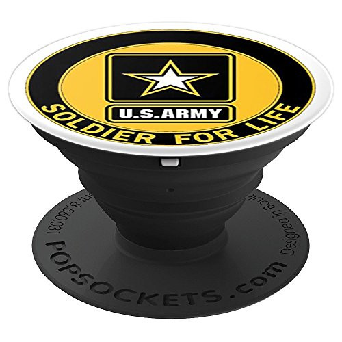 U.S. Army Original PopSocket Soldier For Life Army Gift - PopSockets Grip and Stand for Phones and Tablets