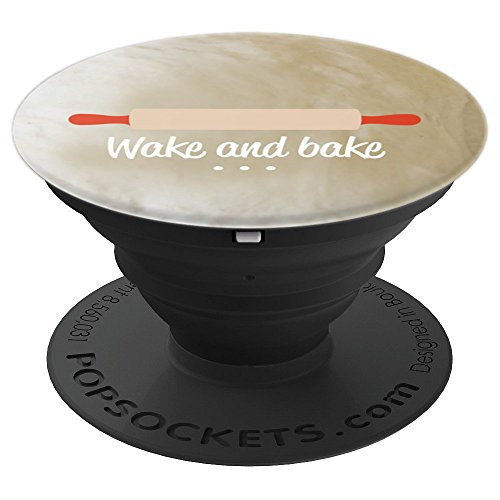 Rolling Pin PopSocket Baker Wake and Bake Dough - PopSockets Grip and Stand for Phones and Tablets