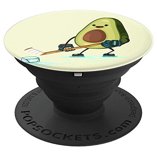 Avocado Hockey Pop Socket Vegan - PopSockets Grip and Stand for Phones and Tablets Avocado Hockey Pop Socket Vegan - PopSockets Grip and Stand for Phones and Tablets