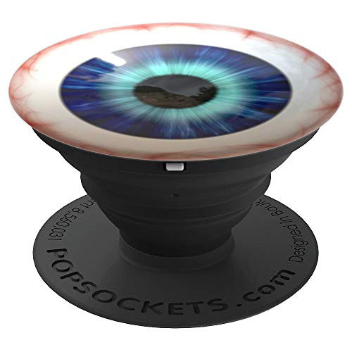 Bloodshot Eyeball Blue Evil Eye - PopSockets Grip and Stand for Phones and Tablets Bloodshot Eyeball Blue Evil Eye - PopSockets Grip and Stand for Phones and Tablets