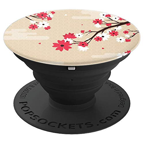 SAKURA CHERRY BLOSSOM JAPAN FLOWER BLOOMS IN SPRING Gift - PopSockets Grip and Stand for Phones and Tablets SAKURA CHERRY BLOSSOM JAPAN FLOWER BLOOMS IN SPRING Gift - PopSockets Grip and Stand for Phones and Tablets