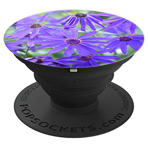 Purple Spring Flowers - PopSockets Grip and Stand for Phones and Tablets