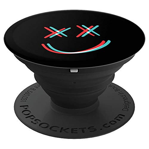 Mr Happy Smiley Original Cute & Funny Face - Boys And Girls - PopSockets Grip and Stand for Phones and Tablets