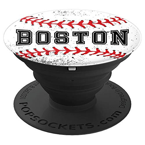 Baseball Ball Graphics Sports - Boston - PopSockets Grip and Stand for Phones and Tablets Baseball Ball Graphics Sports - Boston - PopSockets Grip and Stand for Phones and Tablets