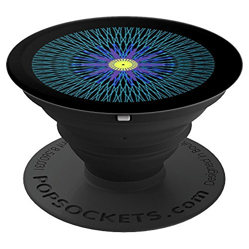 Colorful, Spiral, Abstract, Art, Artwork Pop-Socket - PopSockets Grip and Stand for Phones and Tablets