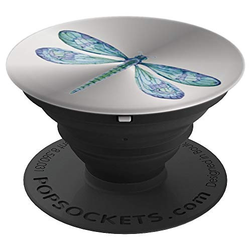Beautiful Dragonfly Insect Art For Your Device - PopSockets Grip and Stand for Phones and Tablets