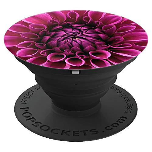 Dahlia Pink Purple Flower Spring Lovers Gift - PopSockets Grip and Stand for Phones and Tablets Dahlia Pink Purple Flower Spring Lovers Gift - PopSockets Grip and Stand for Phones and Tablets
