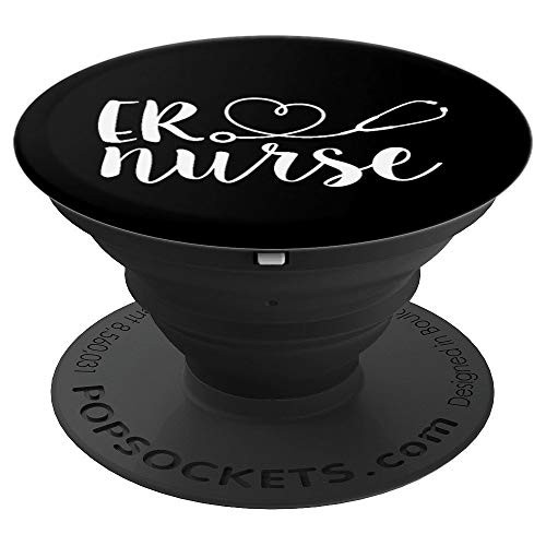 ER Nurse Cute Emergency Room Registered Nurse PopSockets Grip and Stand for Phones and Tablets