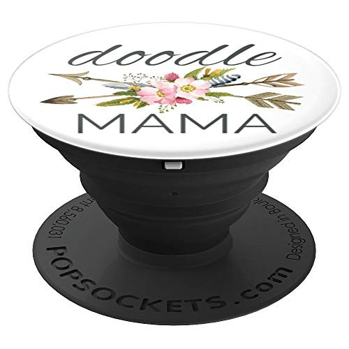 Doodle Mama, Doodle Mom, Goldendoodle, Labradoodle - PopSockets Grip and Stand for Phones and Tablets