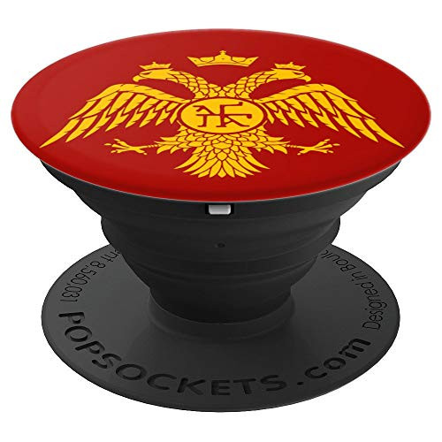 Byzantine Empire - Palaiologos Dynasty Gold Eagle - PopSockets Grip and Stand for Phones and Tablets