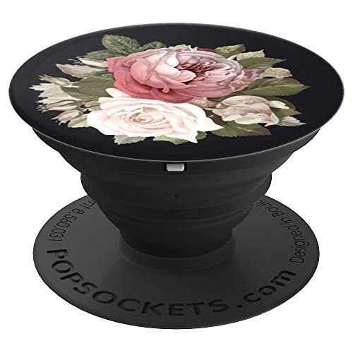 Floral Print Rose Pink. Flower Design Grip - PopSockets Grip and Stand for Phones and Tablets Floral Print Rose Pink. Flower Design Grip - PopSockets Grip and Stand for Phones and Tablets