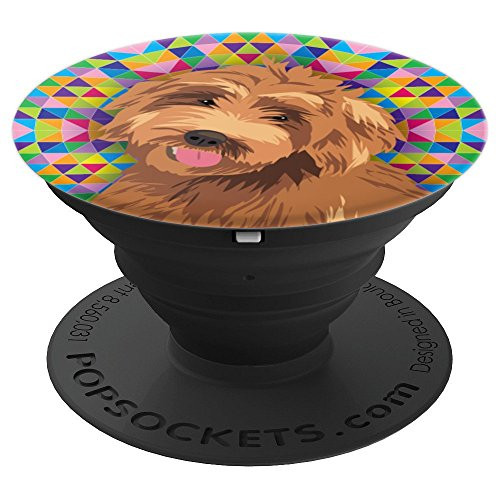 Goldendoodle Dog Lover Gift - PopSockets Grip and Stand for Phones and Tablets