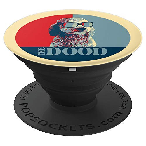Goldendoodle The Dood for Doodle Moms and Dads - PopSockets Grip and Stand for Phones and Tablets