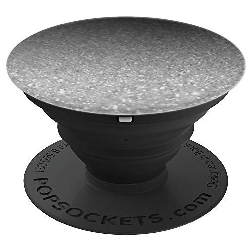 Gray Gradient, Ombre, Black Fade, Simple - PopSockets Grip and Stand for Phones and Tablets