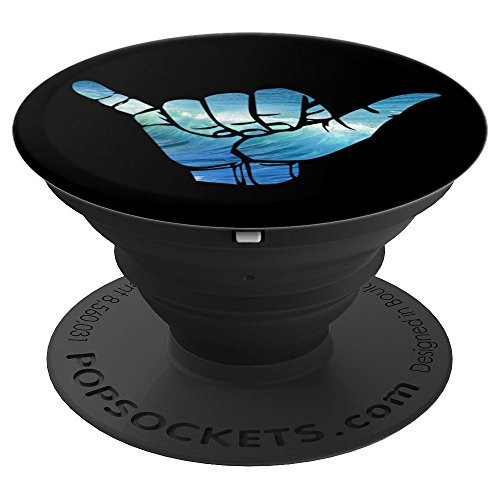 Ocean Shaka Hawaii Waves - PopSockets Grip and Stand for Phones and Tablets