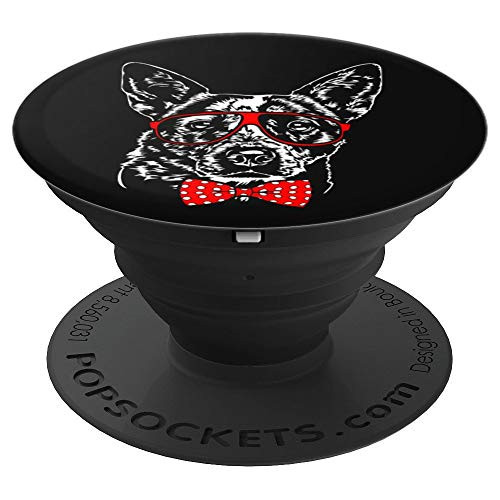 Funny Cute Cattle Dog Blue Heeler mom dog lover gift - PopSockets Grip and Stand for Phones and Tablets