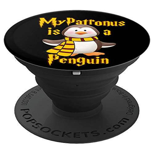 My Patronus is a Penguin - Cute and adorable Gift - PopSockets Grip and Stand for Phones and Tablets