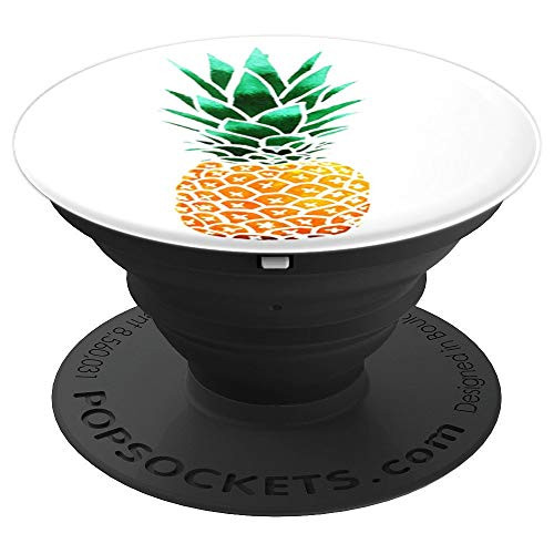 Pineapple watercolor - PopSockets Grip and Stand for Phones and Tablets