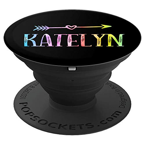 Katelyn Gift Black Pastel Watercolor Heart Arrow Katelyn - PopSockets Grip and Stand for Phones and Tablets Katelyn Gift Black Pastel Watercolor Heart Arrow Katelyn - PopSockets Grip and Stand for Phones and Tablets