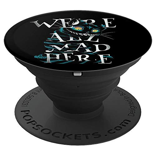 Cheshire Cat We're All Mad Here - Cute Girls and Boys Gift - PopSockets Grip and Stand for Phones and Tablets Cheshire Cat We're All Mad Here - Cute Girls and Boys Gift - PopSockets Grip and Stand for Phones and Tablets