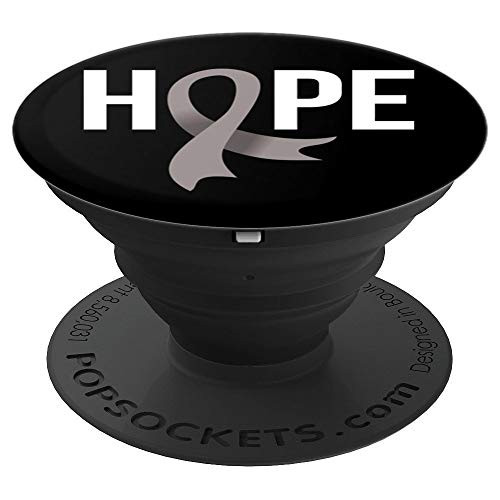 Hope Brain Cancer Awareness - PopSockets Grip and Stand for Phones and Tablets Hope Brain Cancer Awareness - PopSockets Grip and Stand for Phones and Tablets