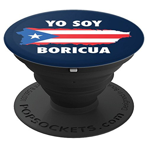 Boricua Puerto Rico Flag - PopSockets Grip and Stand for Phones and Tablets