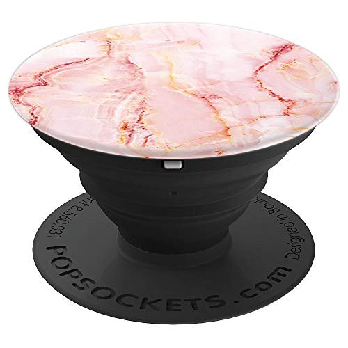 Rose Marble - Light pink faux marble - PopSockets Grip and Stand for Phones and Tablets