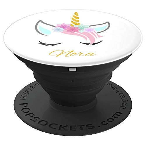 Nora Pop Socket Personalized Name Unicorn Birthday Gift - PopSockets Grip and Stand for Phones and Tablets Nora Pop Socket Personalized Name Unicorn Birthday Gift - PopSockets Grip and Stand for Phones and Tablets