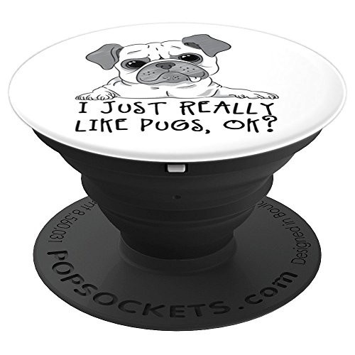 Cute Pug Dog - PopSockets Grip and Stand for Phones and Tablets Cute Pug Dog - PopSockets Grip and Stand for Phones and Tablets