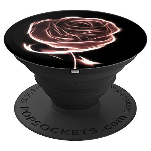 Pink Rose Flower Floral Chic Design - PopSockets Grip and Stand for Phones and Tablets Pink Rose Flower Floral Chic Design - PopSockets Grip and Stand for Phones and Tablets