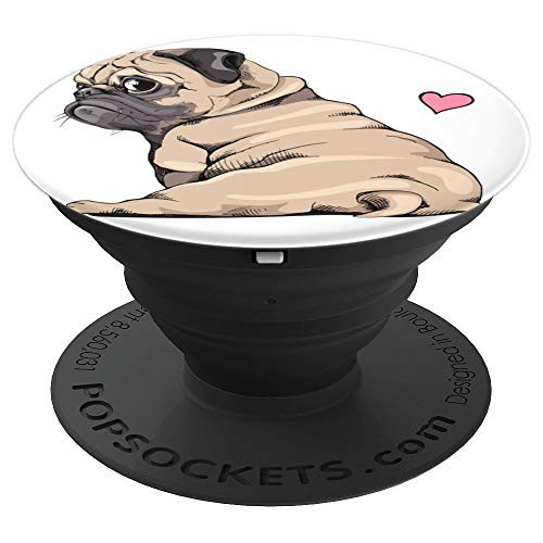 Pug Dog Funny Cute Pop. Pugs Lover Pug Mom Pug Dad Gifts - PopSockets Grip and Stand for Phones and Tablets Pug Dog Funny Cute Pop. Pugs Lover Pug Mom Pug Dad Gifts - PopSockets Grip and Stand for Phones and Tablets