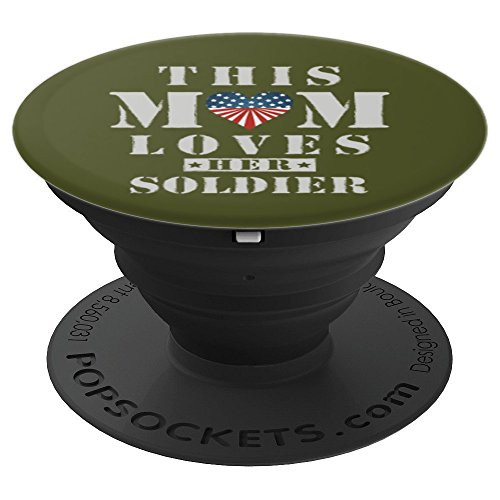 US Army Mom Gift Soldier Husband Son Military Mothers Serve - PopSockets Grip and Stand for Phones and Tablets US Army Mom Gift Soldier Husband Son Military Mothers Serve - PopSockets Grip and Stand for Phones and Tablets