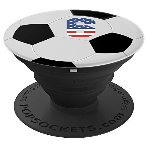 Soccer ball number 6 with American USA flag phone stand - PopSockets Grip and Stand for Phones and Tablets Soccer ball number 6 with American USA flag phone stand - PopSockets Grip and Stand for Phones and Tablets